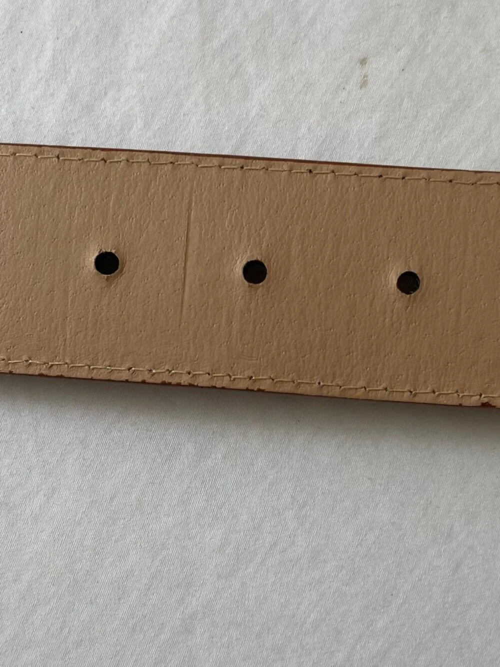Ovation Leather Belt with Horse Buckle, Size L